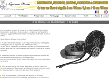 Tablet Screenshot of laboratoiredaems.fr